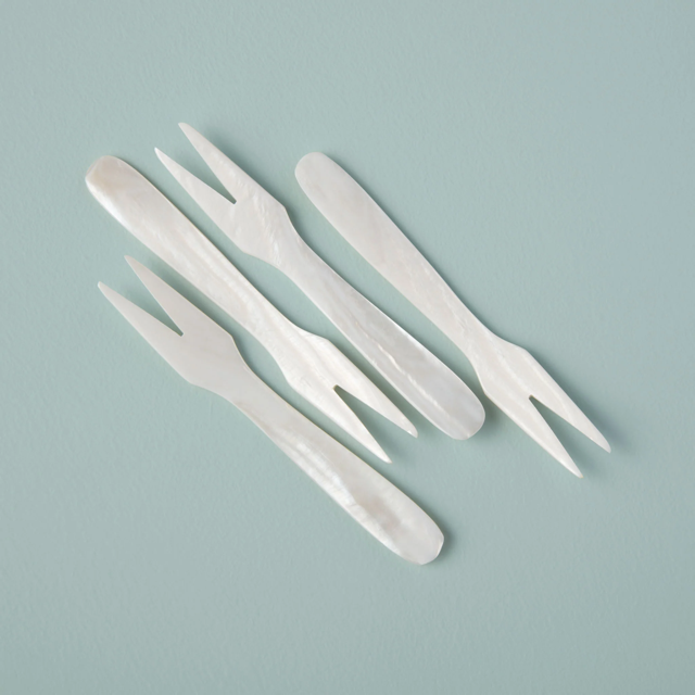 Seashell Forks, Set of 4