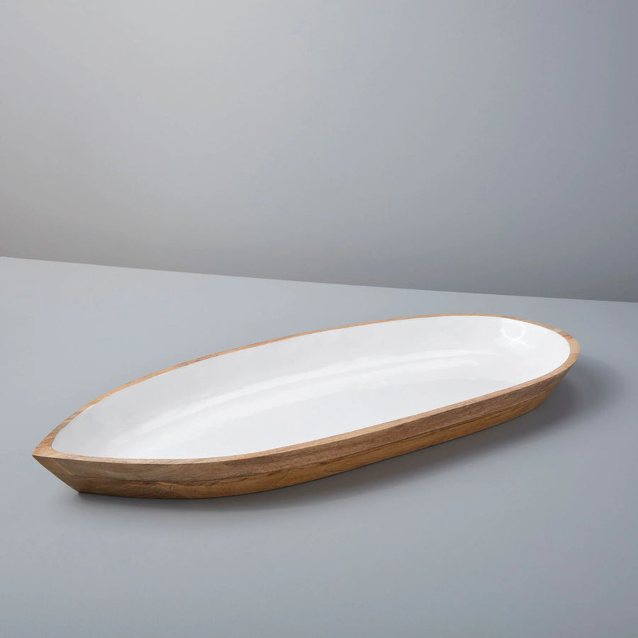 Madras Oval Oversized Dish