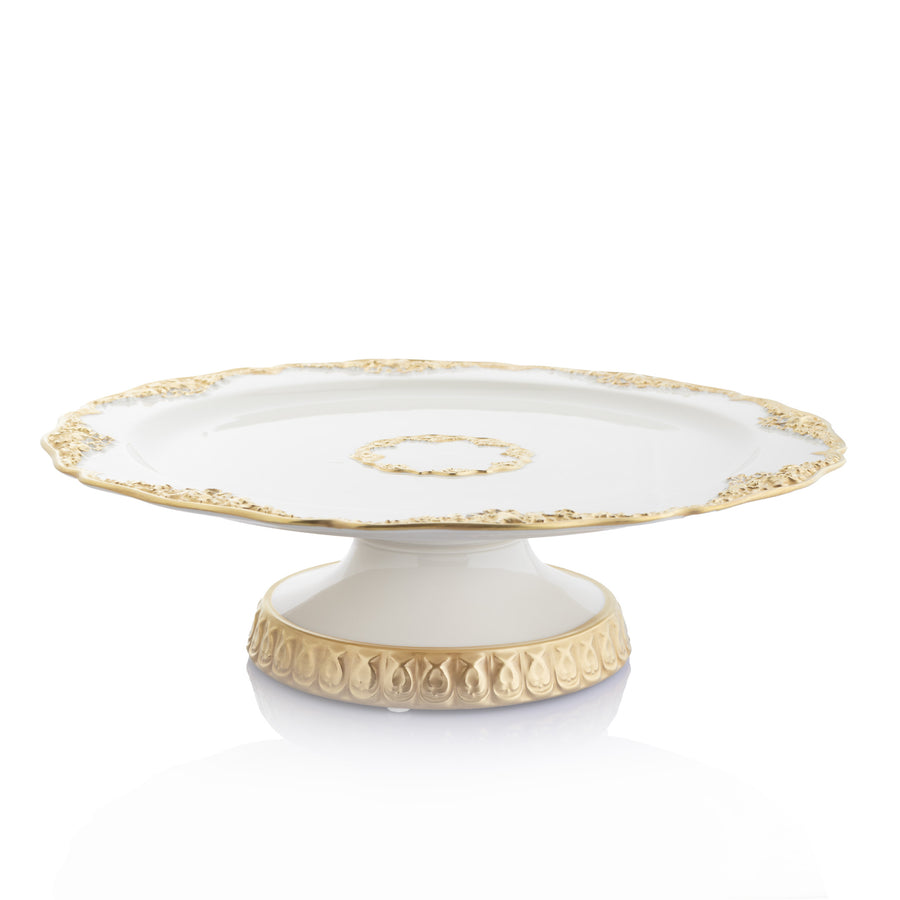 Lucia Cake Stand Full Gold