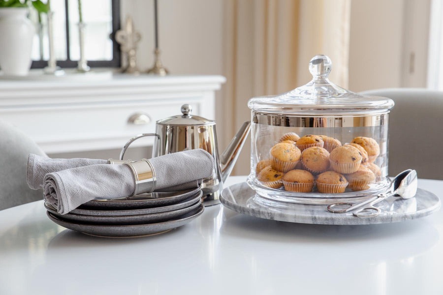 VIGO Glass Jar with Cover