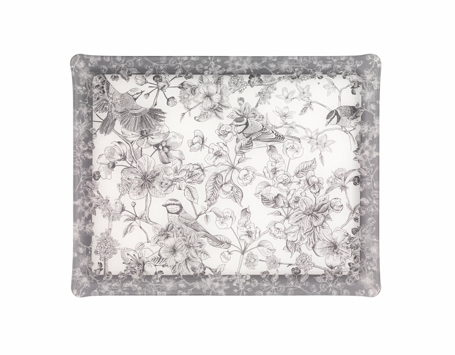 Acrylic Tray Arabela Grey