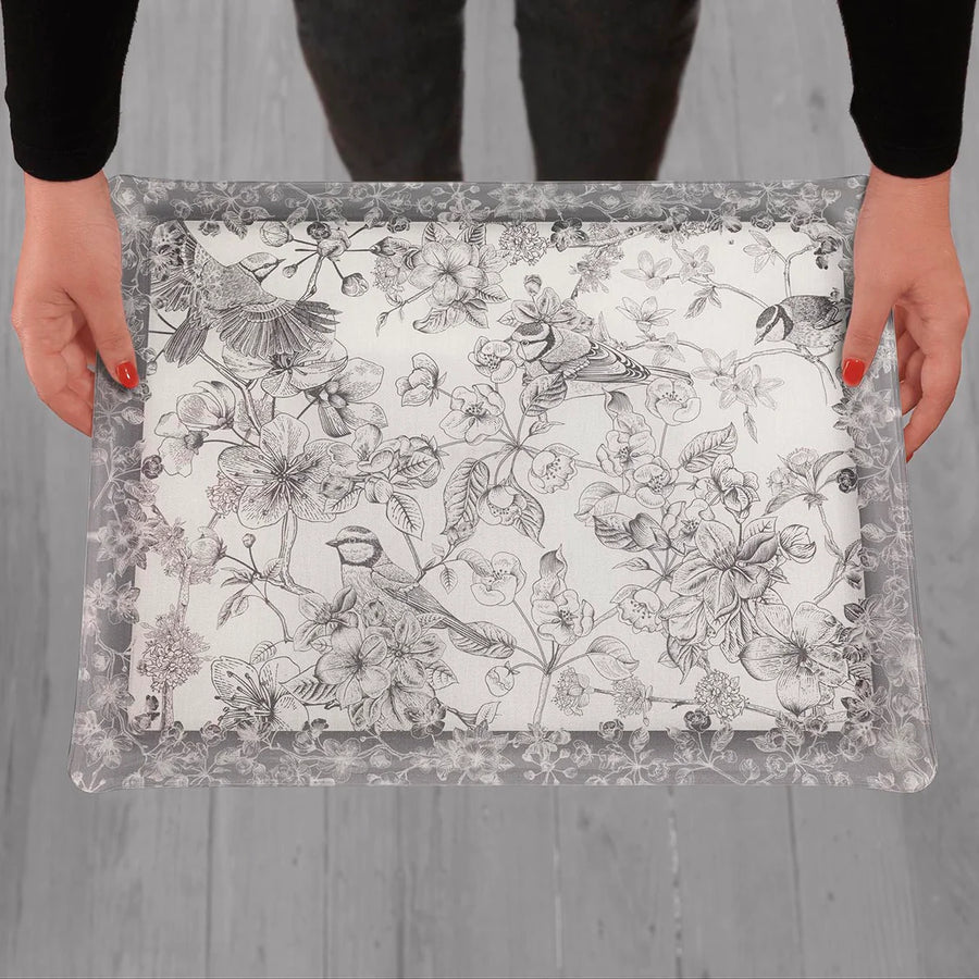 Acrylic Tray Arabela Grey