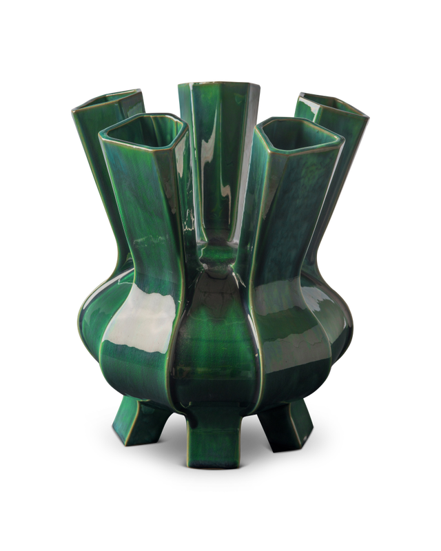 Vase Puyi Green