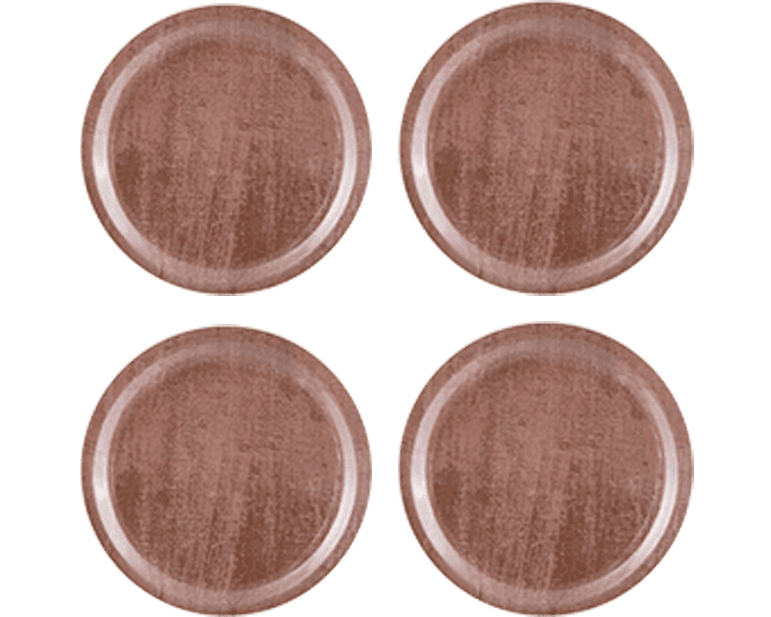 Serenity Rose Dawn Coaster Set of 4 Pieces
