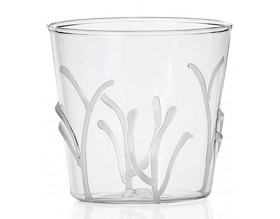 Green Wood Tumbler "White Branches"