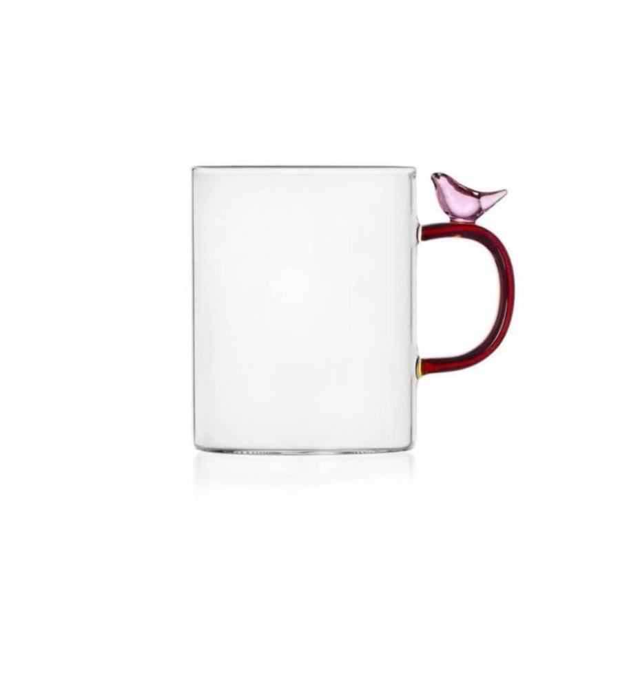 Birds Mug Pink Bird