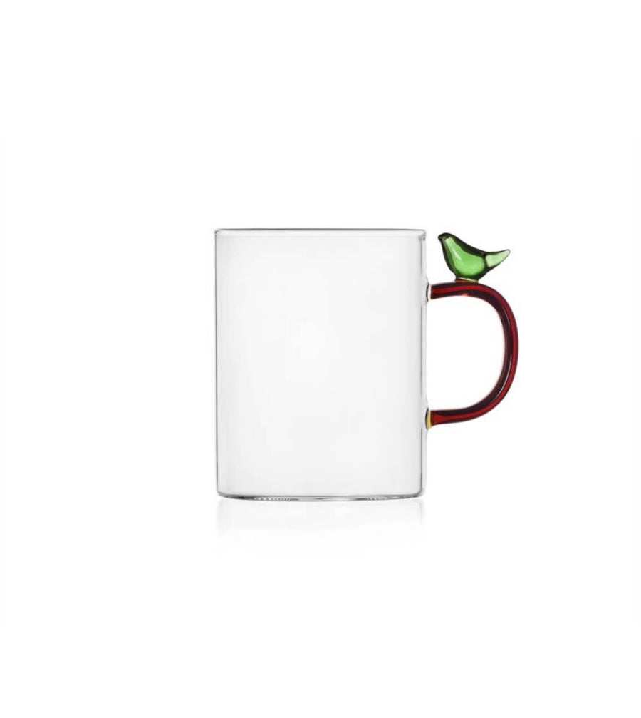 Birds Mug Green Bird