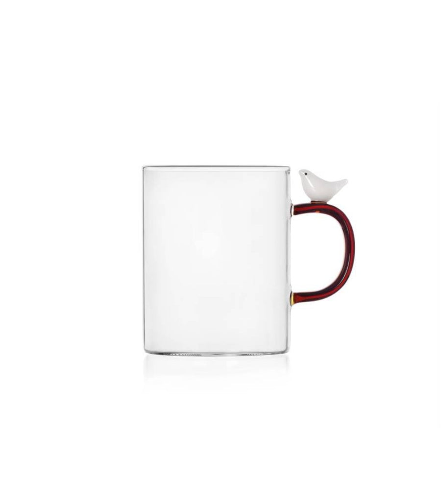 Birds Mug White Bird