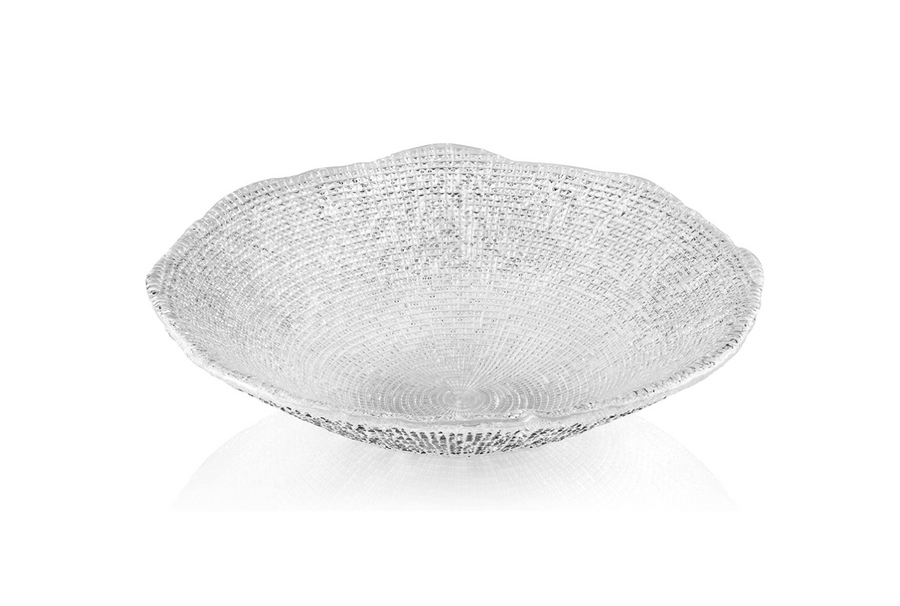 Diamante Bowl Clear 33 cm