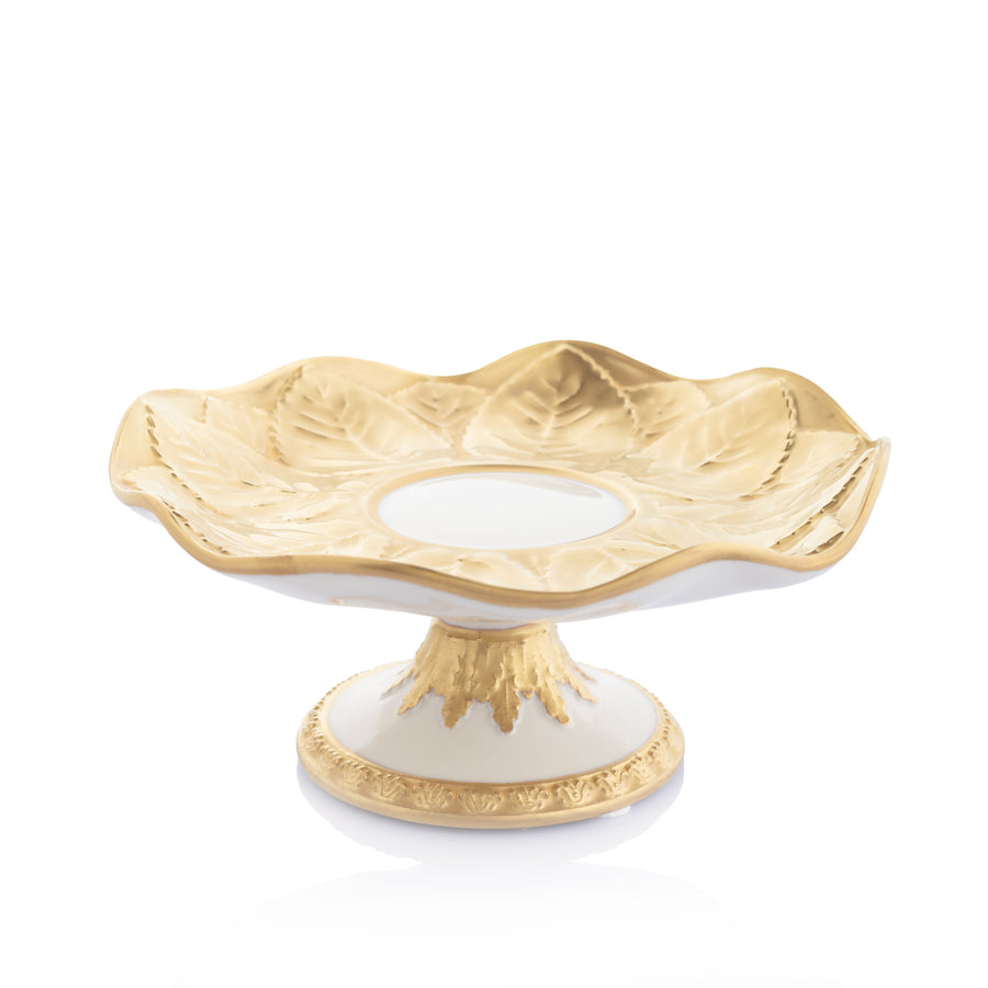 Lemon Plate Stand, Gold