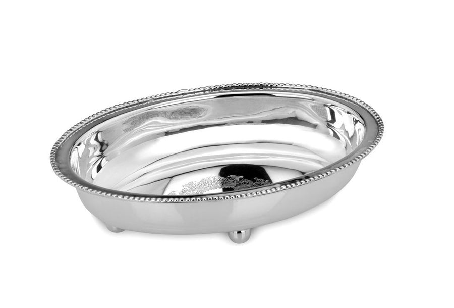 Bowl Pearl Rim Oval 22 cm