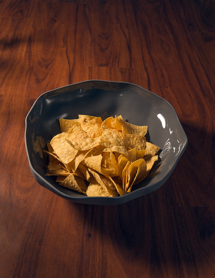 Tam Stoneware Side Bowl, Slate, Set of 6