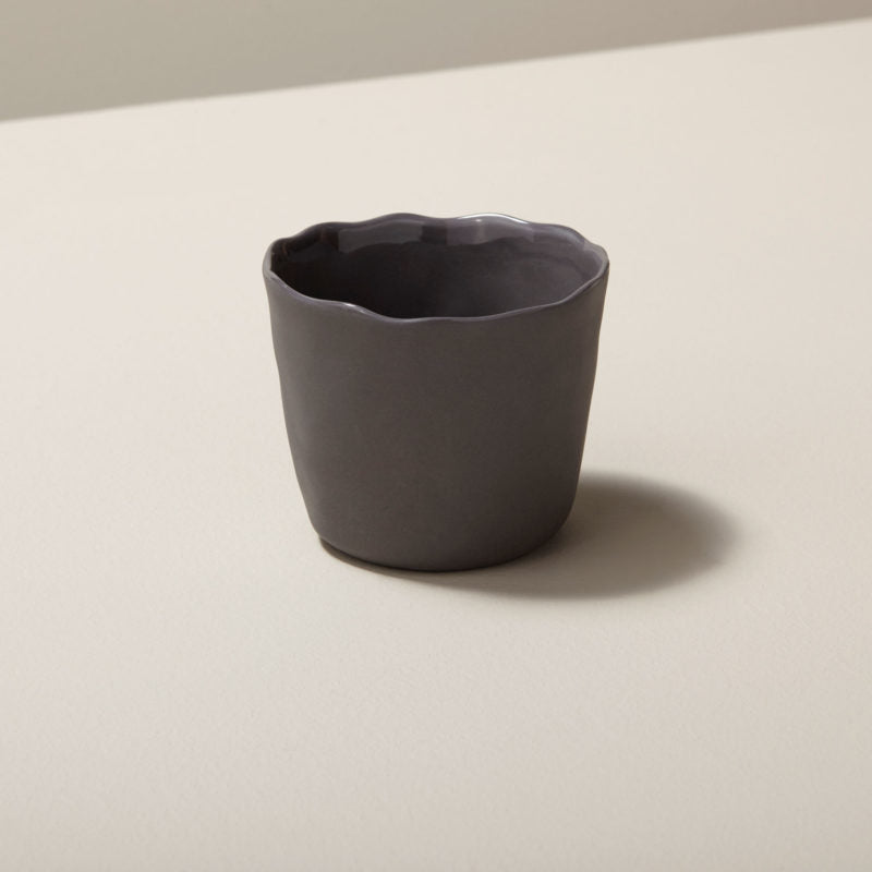 Small Stoneware Tumbler, Slate