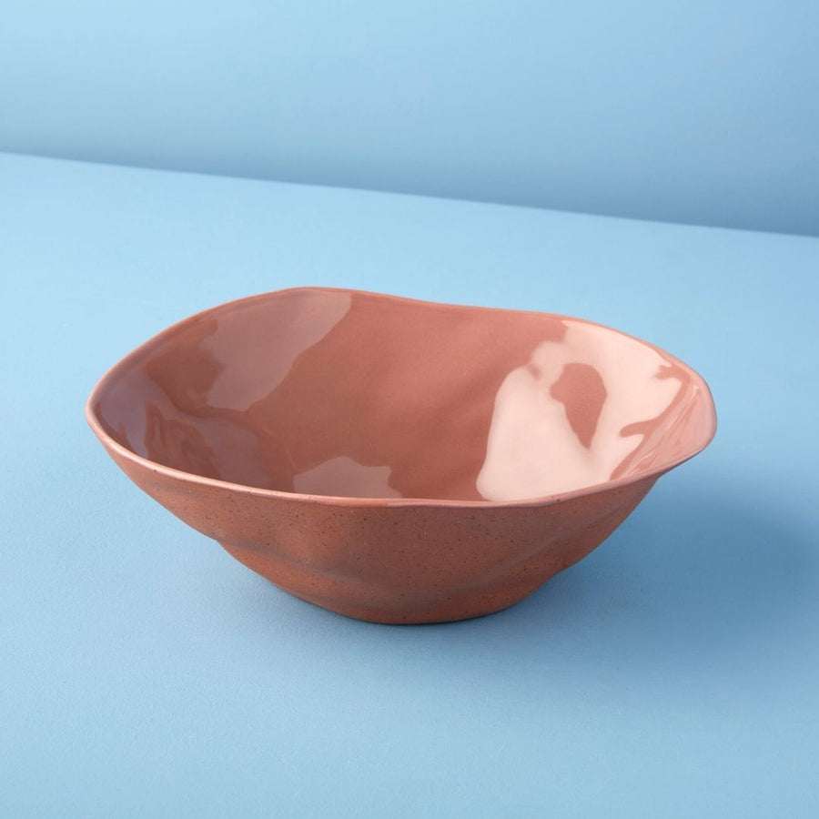 Tam Stoneware Side Bowl, Terracotta Rose, Set of 6