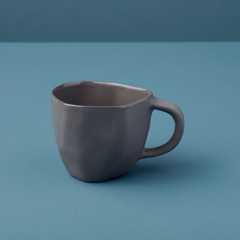 Tam Stoneware Cup, Slate Gray