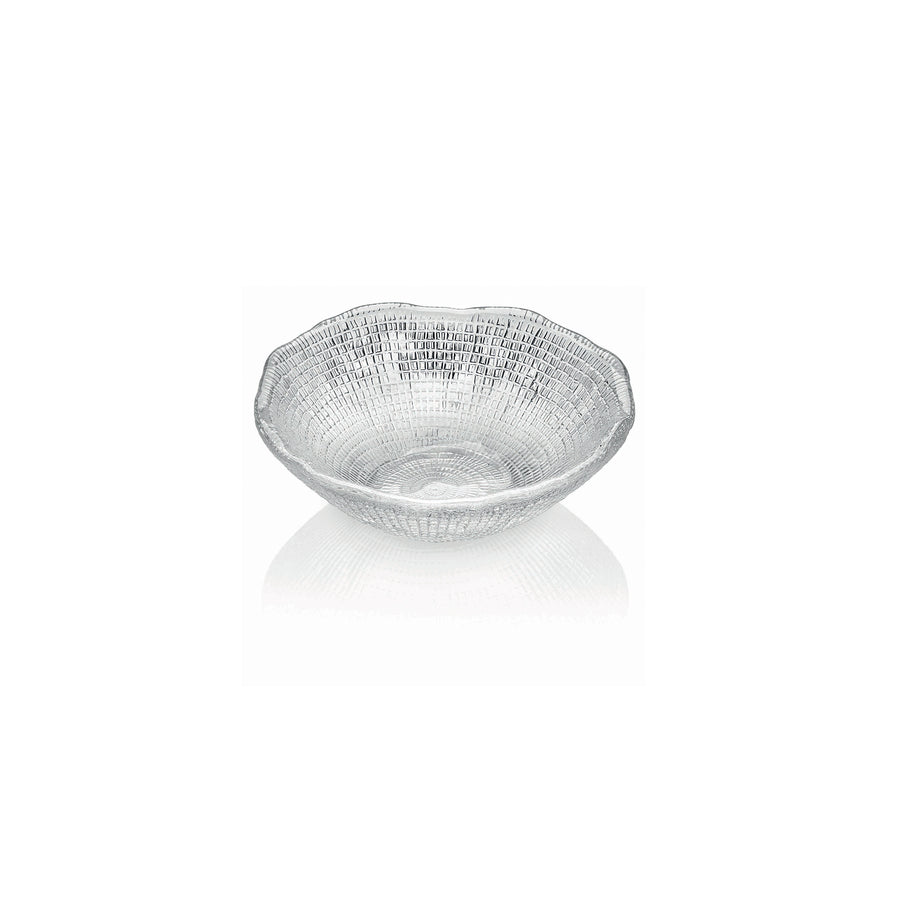 Diamante Individual Salad Bowl Clear 14.5 cm