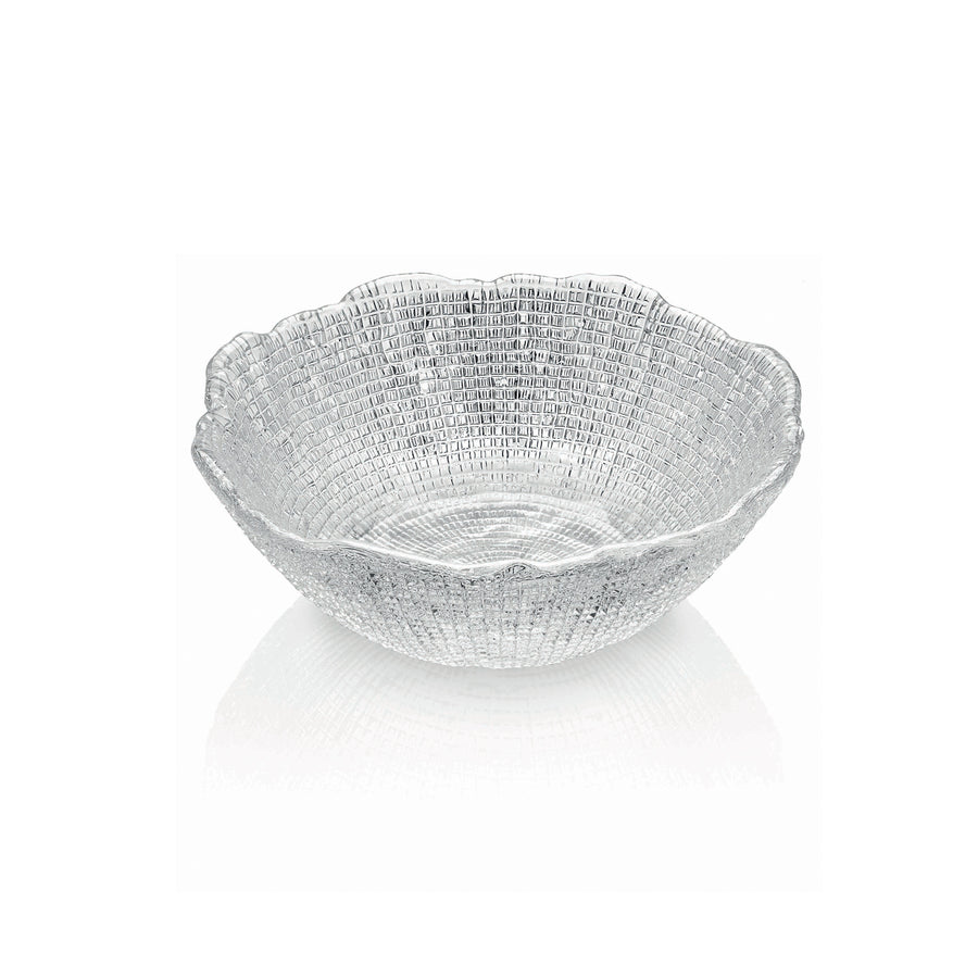 Diamante Salad Bowl Clear 20 cm