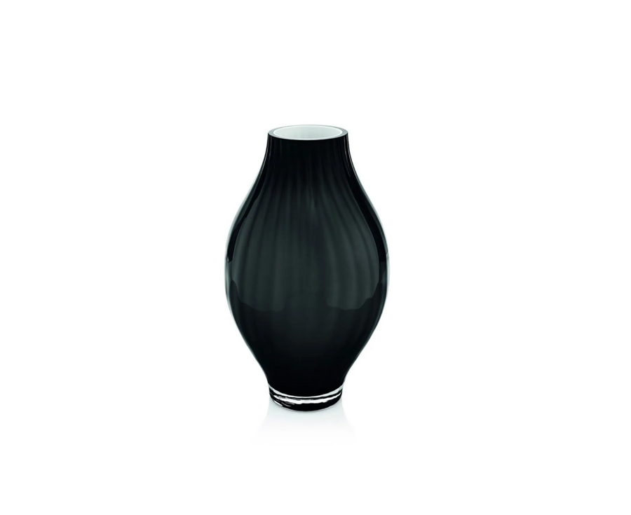 Arianna Vase Cased Black