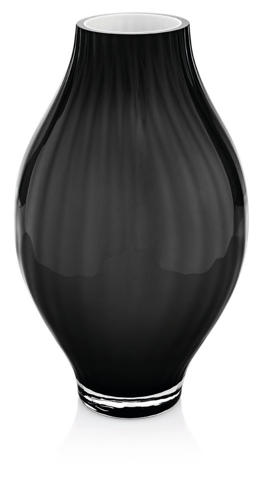 Arianna Vase Cased Black