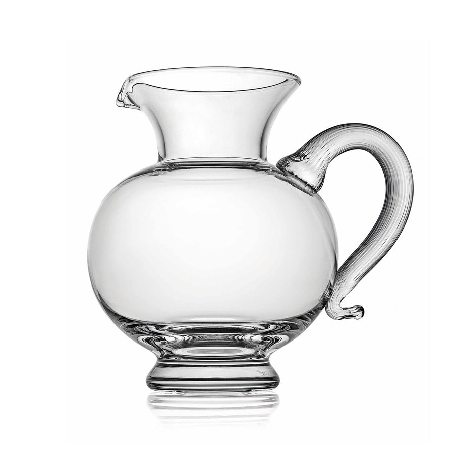 Maitre Pitcher With Lined Handle Clear