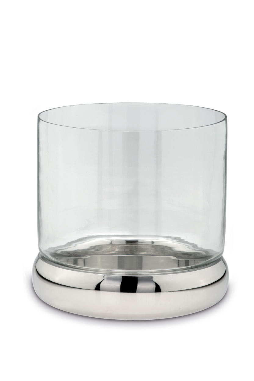 Lantern Plain Stainless Steel 24 cm