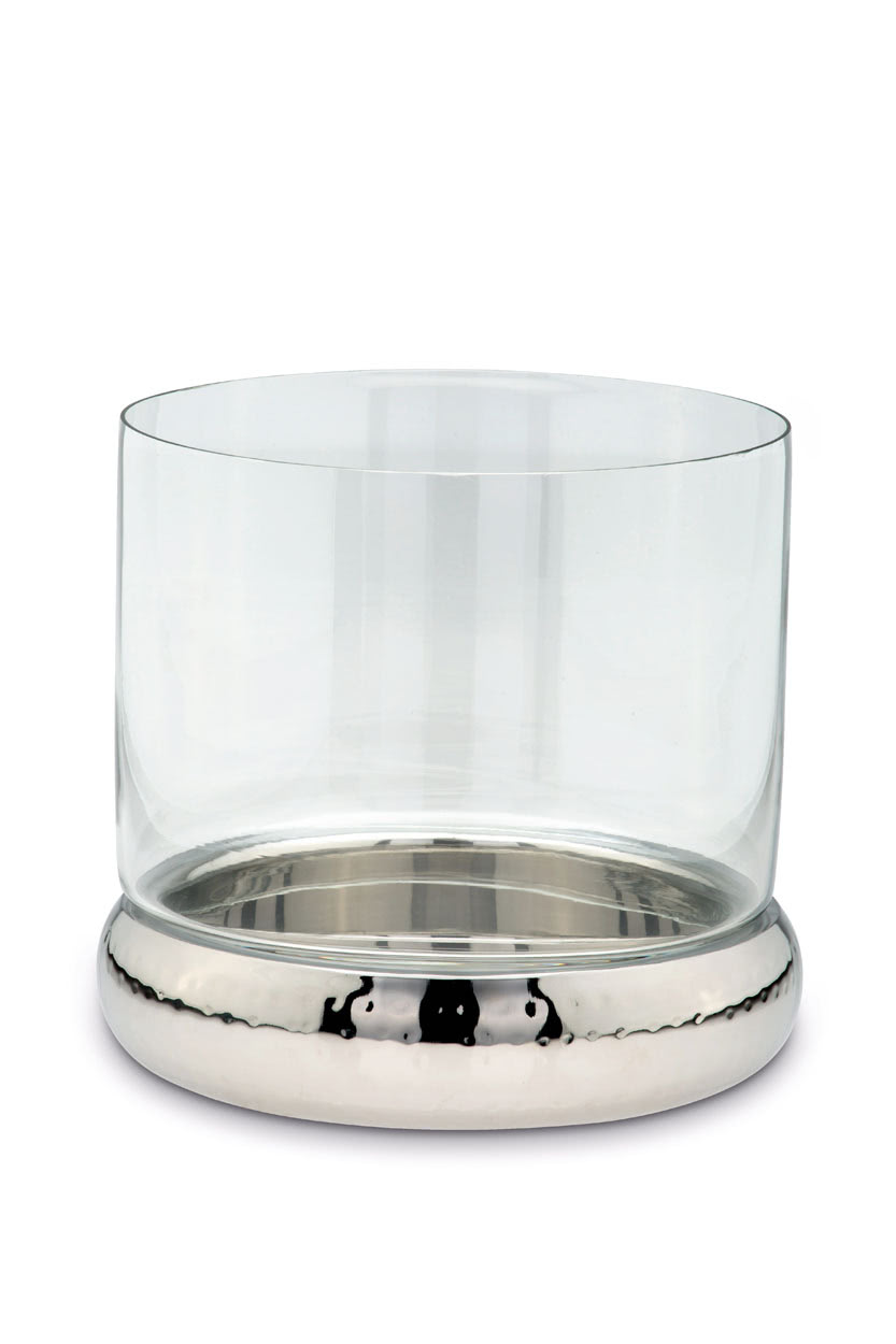 Lantern Hammered Stainless Steel 24 cm