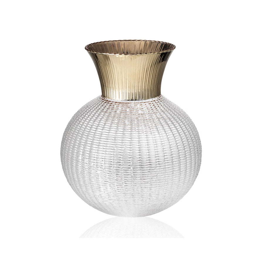 Ophelia Vase Champagne/Clear