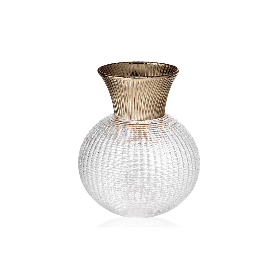 Ophelia Vase Champagne/Clear