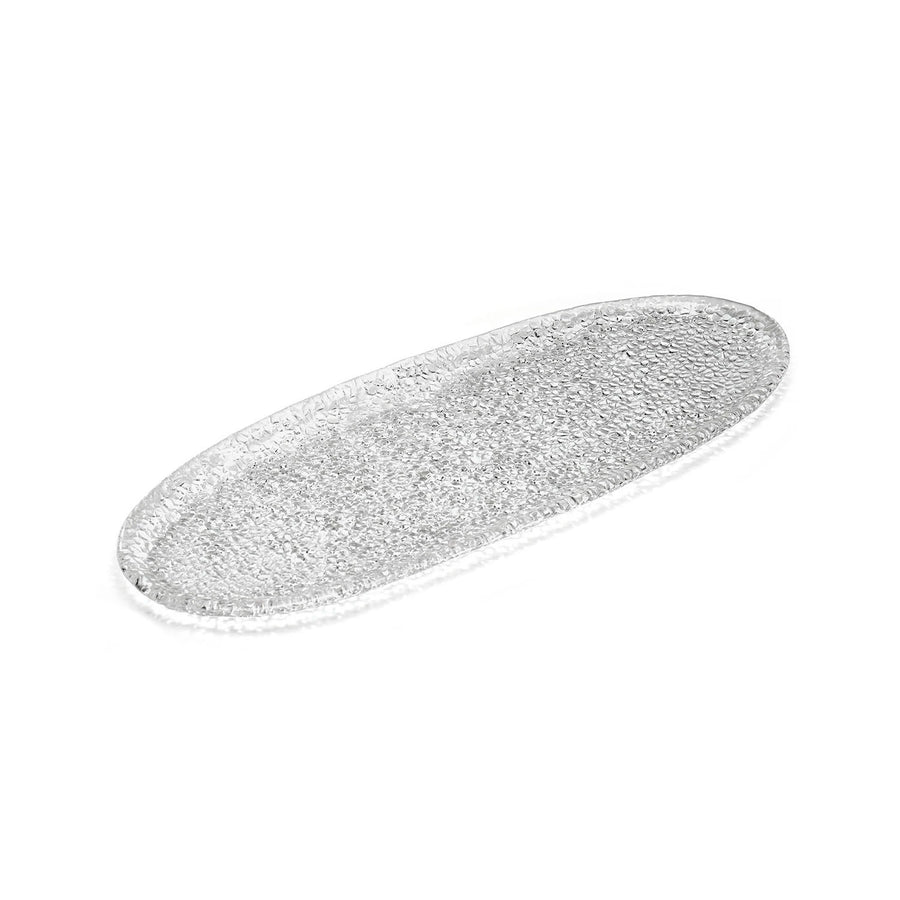 Special Oval Tray Clear 34x15 cm