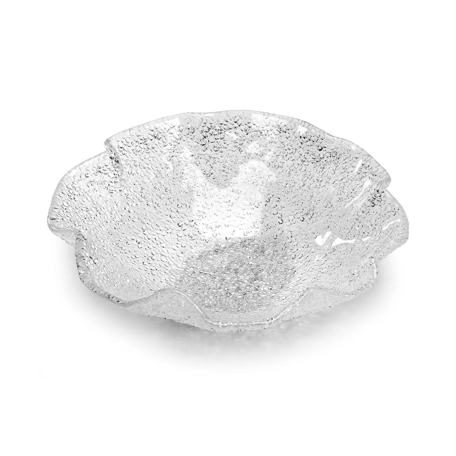 Special Bowl Scalloped Clear 32 cm