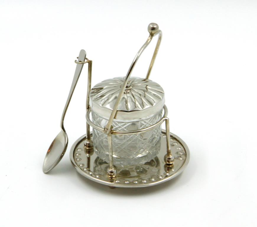 Marmalade Jar with Teaspoon