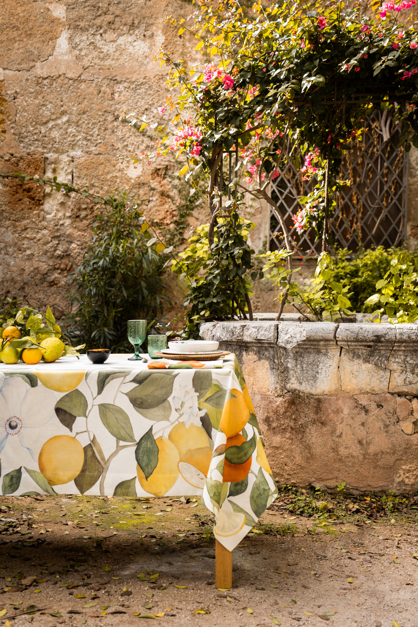 Amalfi Linen Tablecloth