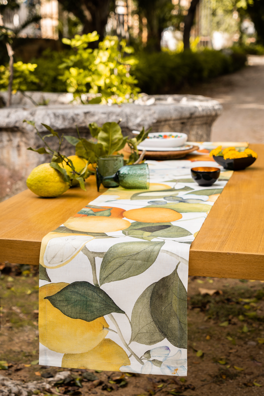 Amalfi Table Runner – Iris Selections