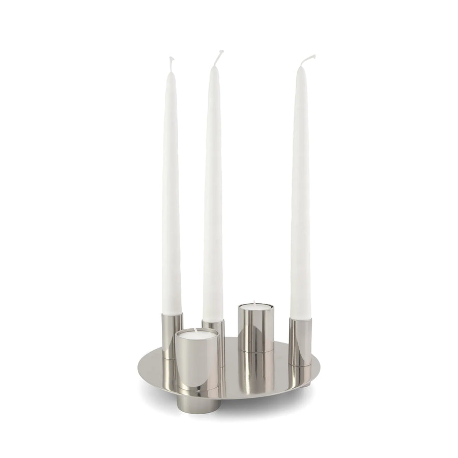 Awa Vase/Candlestick Nickel