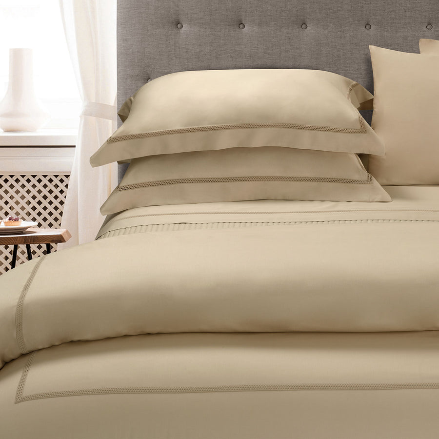 Belcanto Raso King Duvet Cover Set 260x240 - 29 Almond Beige