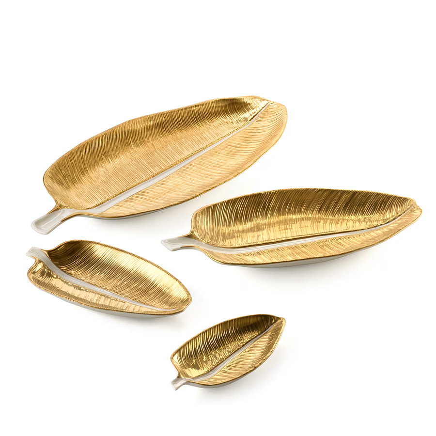 Banana Leaf Small All Gold