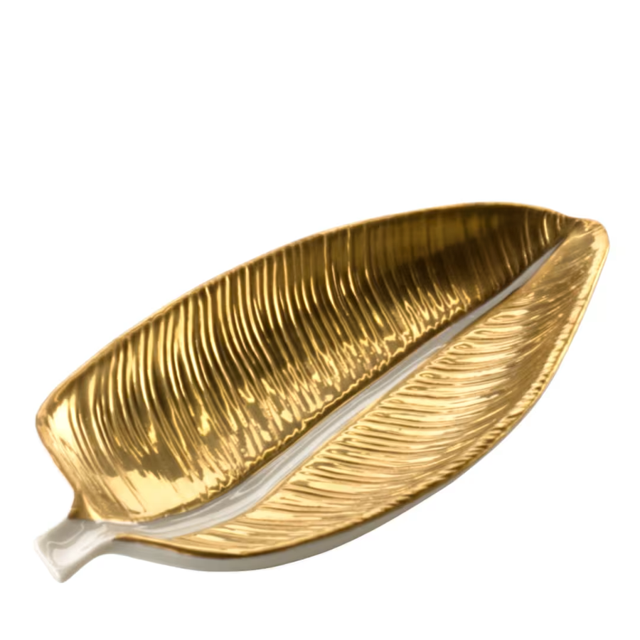 Banana Leaf Small All Gold