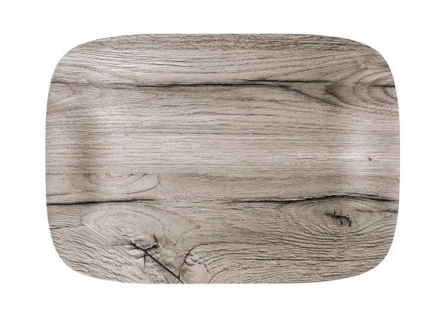 Butterfly Laminate Tray Grey Oak