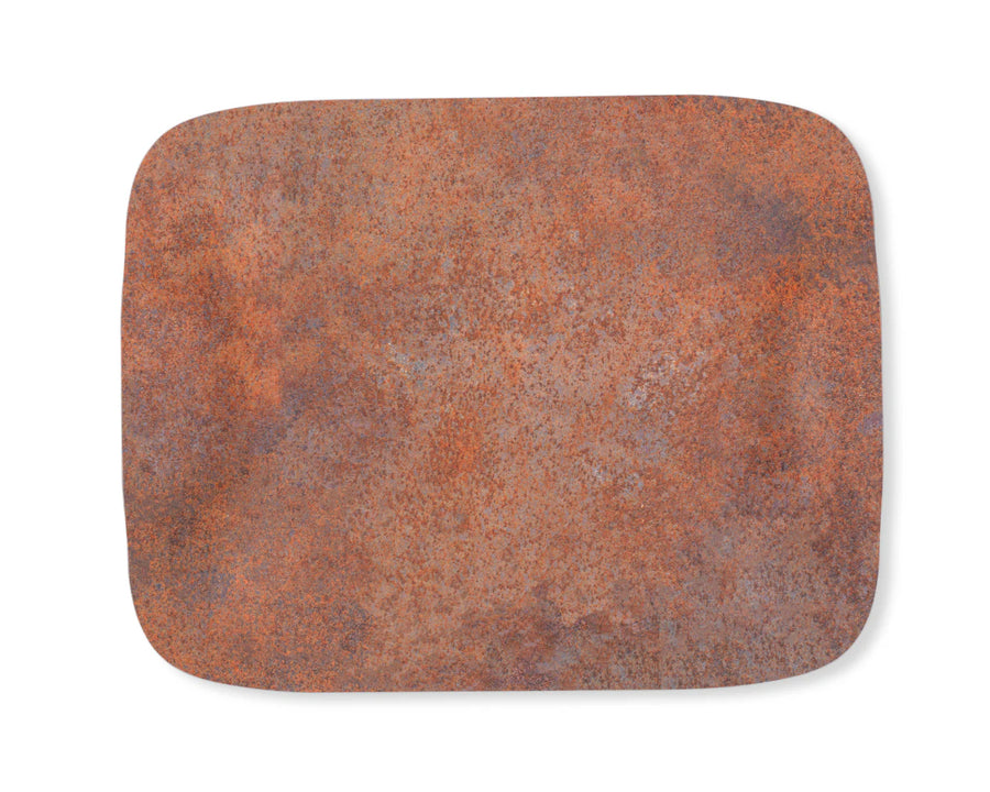 Butterfly Laminate Tray Rust