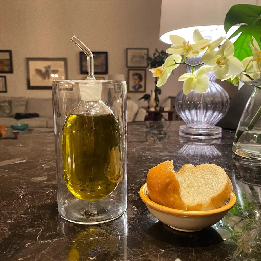 Cilindro Double Walled Olive Oil Bottle