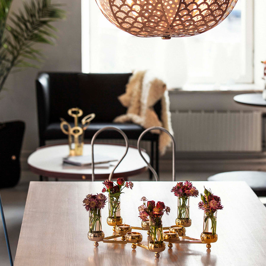 Constella Big Brass Candlestick