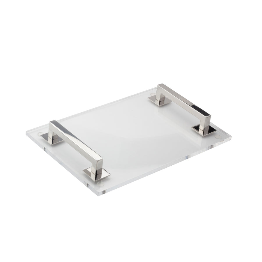 Lucite Nickel Tray, Small