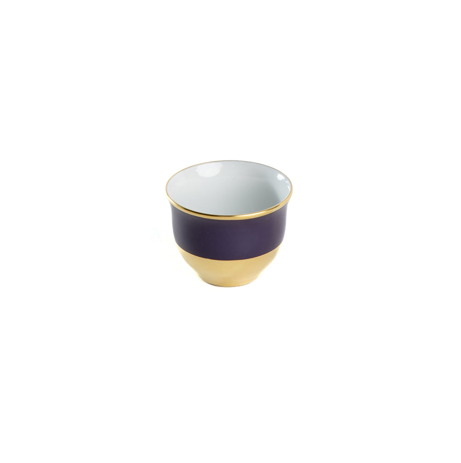 Set of 6 Pop Arabic Coffee Cups Aubergine