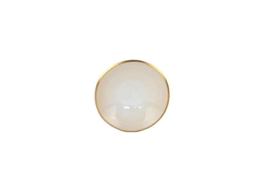 Edge Plate 9 Ivory Gold (Set of 2)