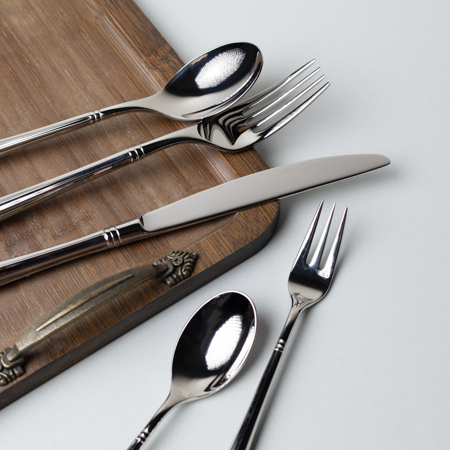 30 Pieces Elle Cutlery Set