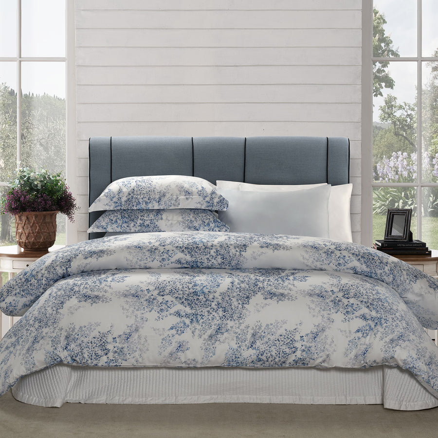 Glicine Stampa All Over Queen Duvet Cover Set 240x220 - 18 Light Blue