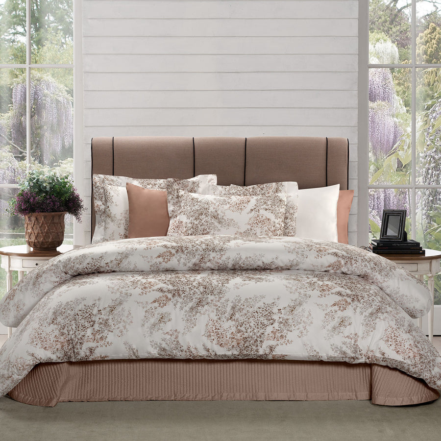 Glicine Stampa All Over Queen Duvet Cover Set 240x220 - 65 Antique Rose