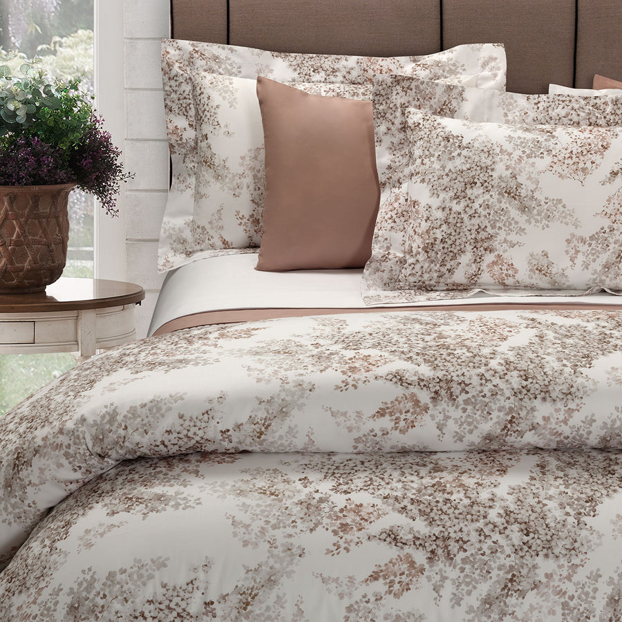 Glicine Stampa All Over Queen Duvet Cover Set 240x220 - 65 Antique Rose