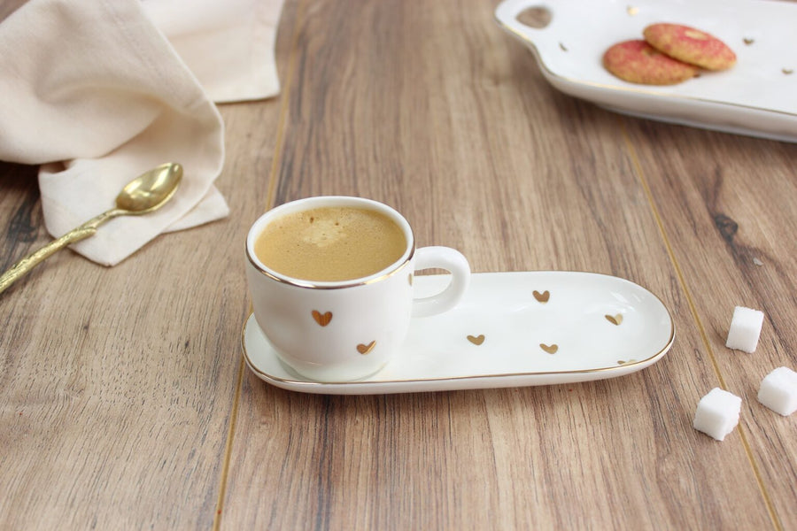 Espresso Cup and Saucer