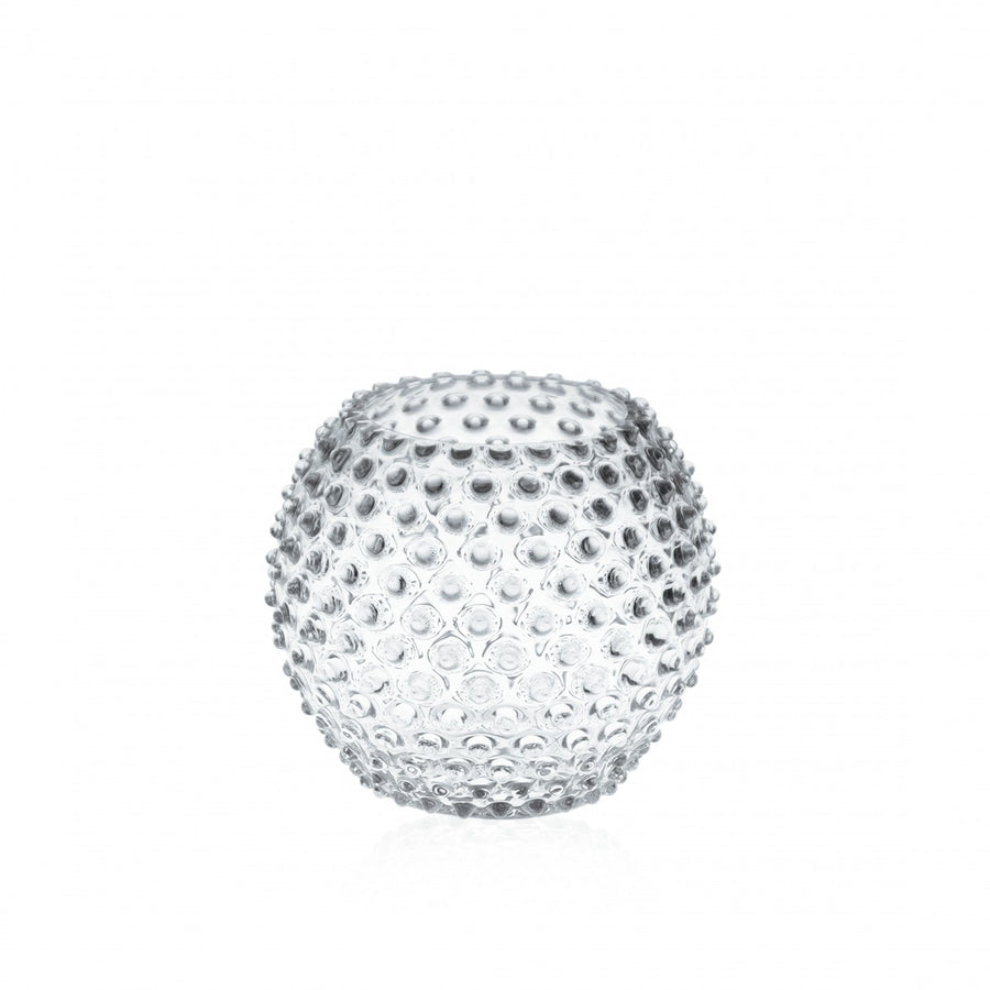 Hobnail Globe Vase 18 cm Crystal